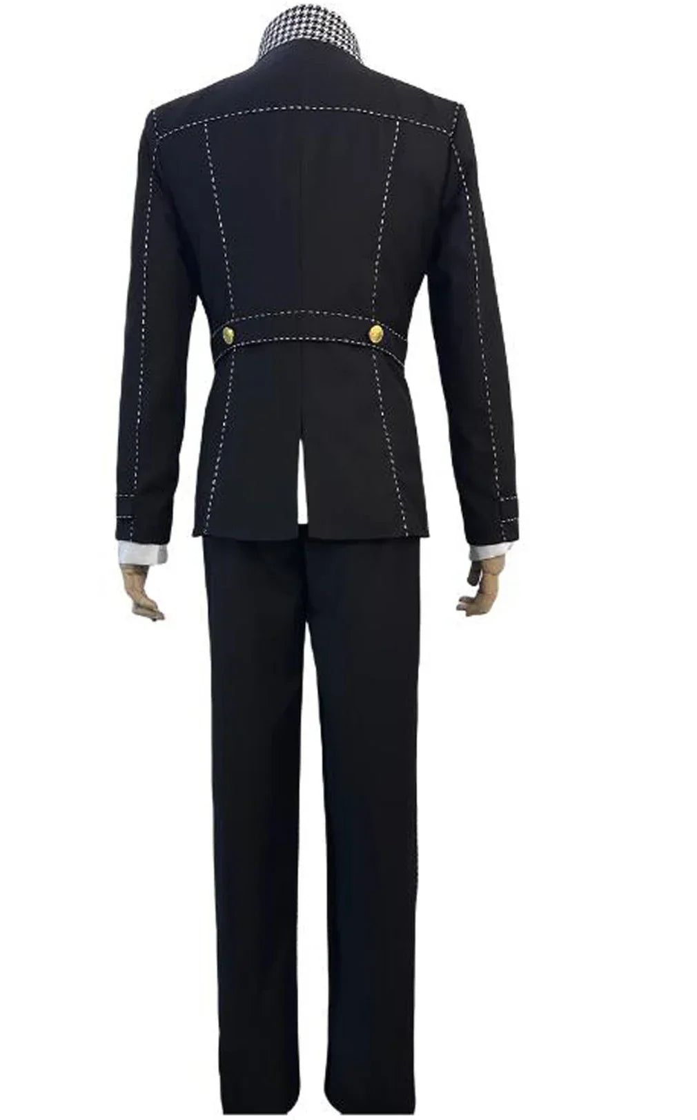Anime Mens Yu Narukami Outfit Cosplay Costume School Uniform Coat Shirt Pants Halloween Christmas Outfit Suit