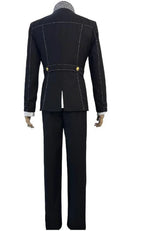 Anime Mens Yu Narukami Outfit Cosplay Costume School Uniform Coat Shirt Pants Halloween Christmas Outfit Suit